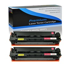 2PK CF503A 202A Magenta Toner for HP LaserJet Pro MFP M281fdw M281cdw M281fdn