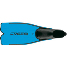 Cressi Rondinella Full Foot Fins, Blue