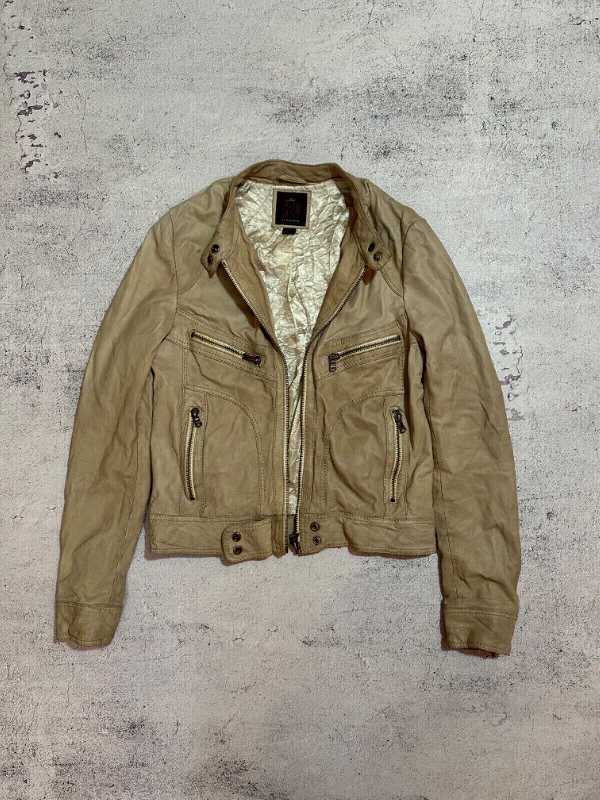 redskins vintage leather jacket - image 19