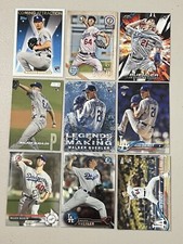 WALKER BUEHLER Lot of 9 RC’s! Topps Chrome, Flagship, FIRE, GQ, ++ Red Sox!!