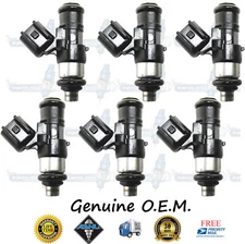GENUINE Original Mazda 6 3.7L Ford Flex 3.5L  6x Fuel Injectors 0280158091 V6