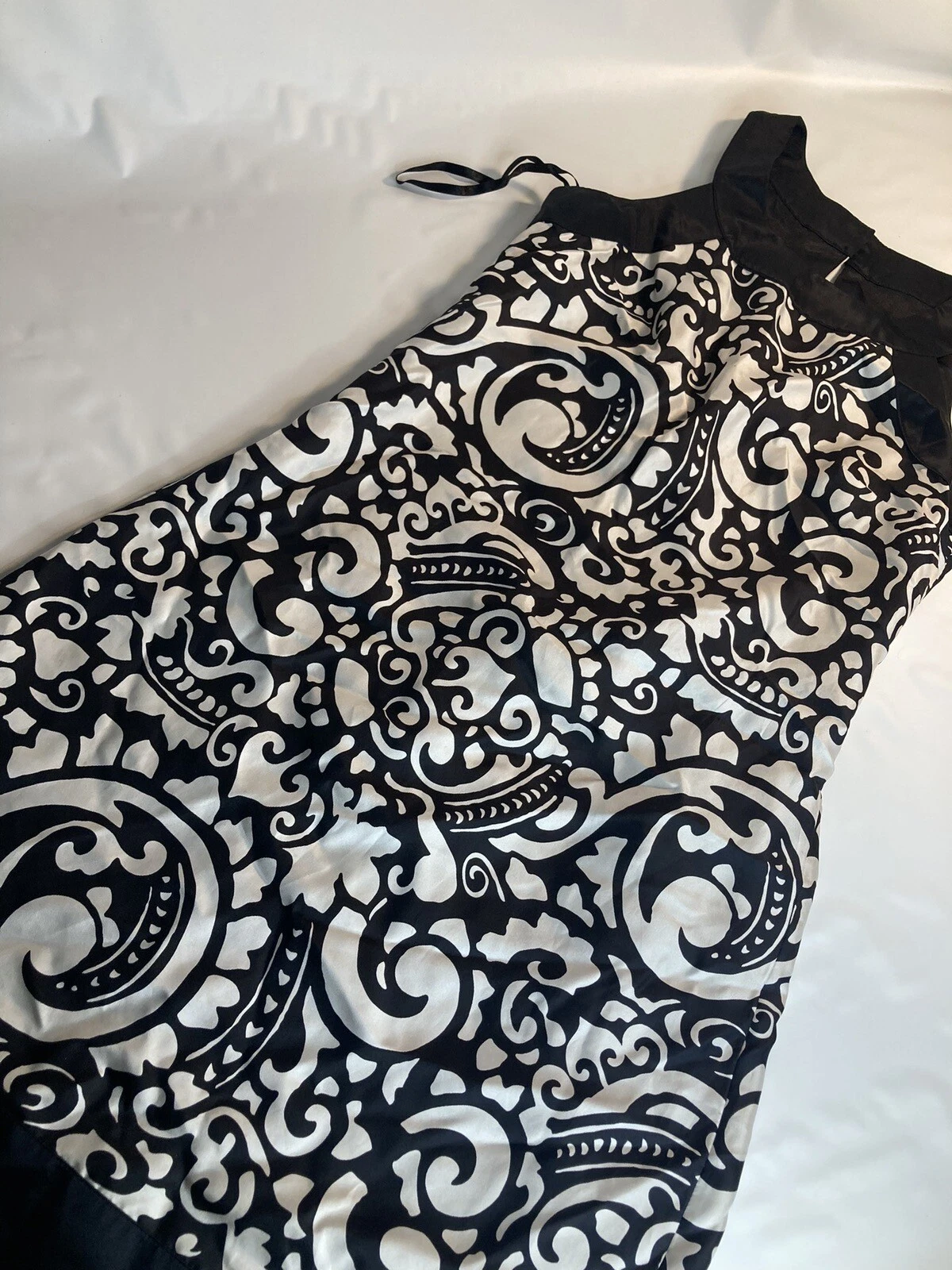 VETEMENTS Abito donna paisley White Ho Black Market TG 0