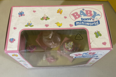 New In Box Baby Born Miniworld HAPPY BIRTHDAY Zapf Creation Mini