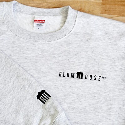 Blumhouse Sweatshirt L RARE Promo Horror Movie Film Get Out Insidious Halloween