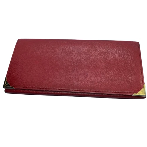 YSL Yves Saint Laurent Red Wallets for Women