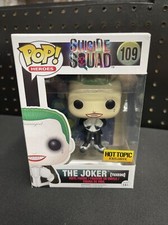 Funko Pop Escuadrón Suicida 109 Hot Topic Exclusivo The Joker Figura Vinilo DC Comics
