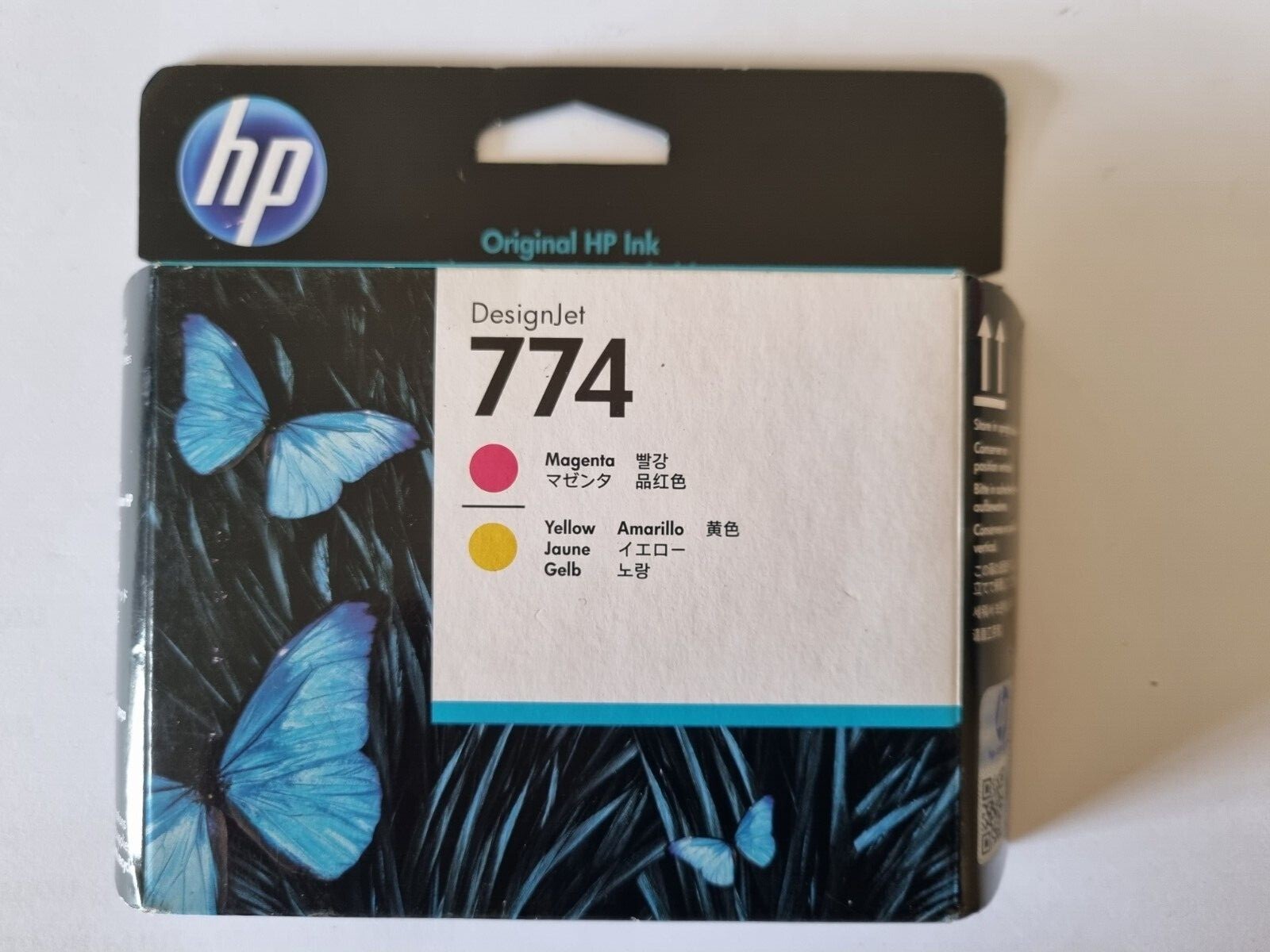 Genuine HP 774 Magenta & Yellow Printhead Designjet Z6610 Z6810 Vat Inc