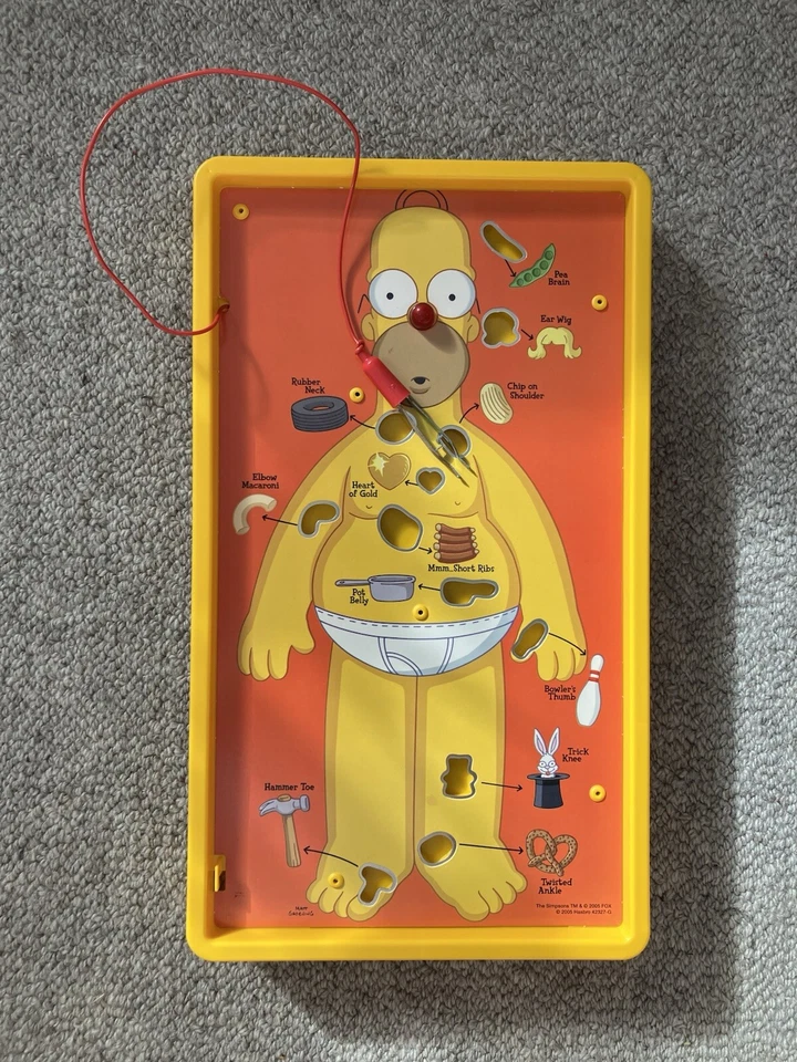 OPERATION: The Simpsons Edition Talking Board Game - TESTED and WORKING - Image 3 of 4