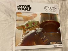The MANDALORIAN Baby YODA Boba FETT Disney STAR WARS 500 pc jigsaw PUZZLE New