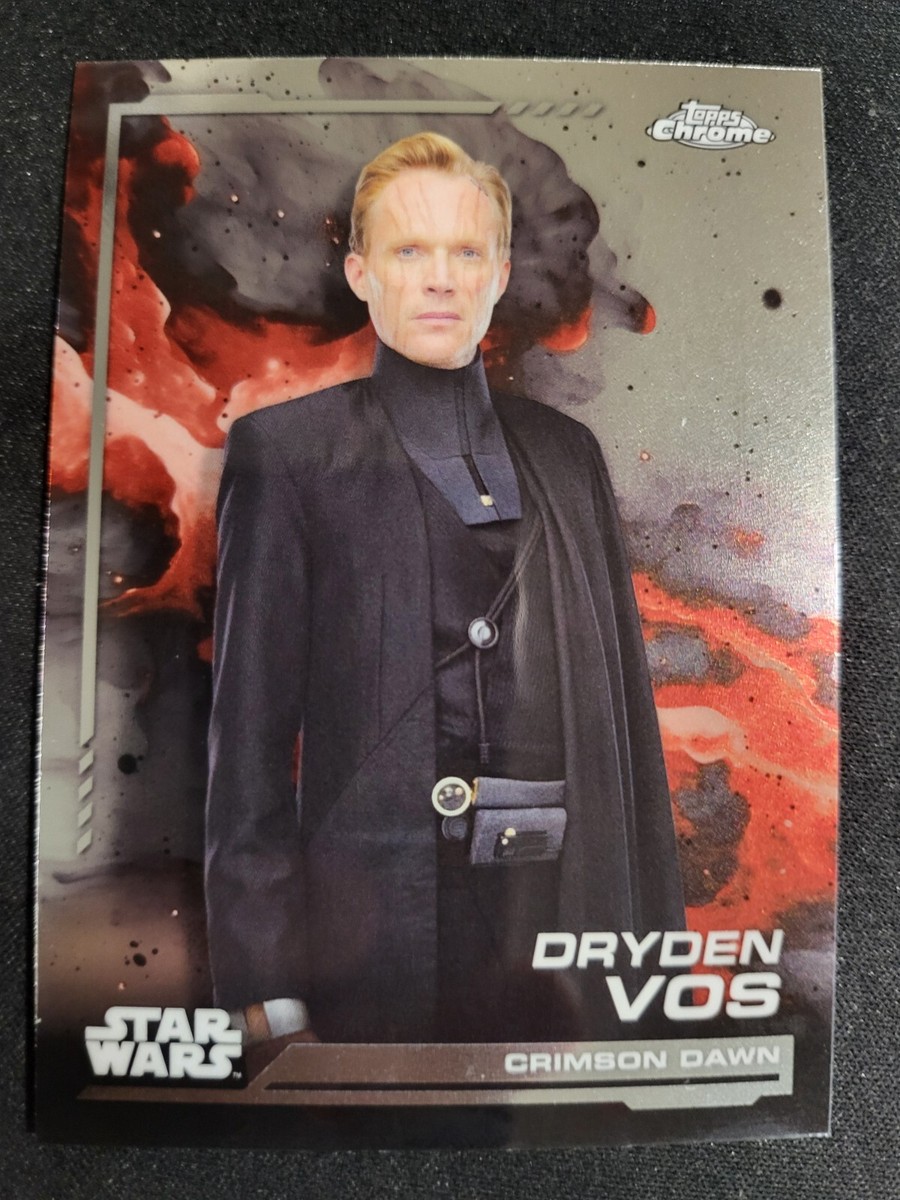2024 Topps Chrome Star Wars Dryden Vos Card #149 | eBay