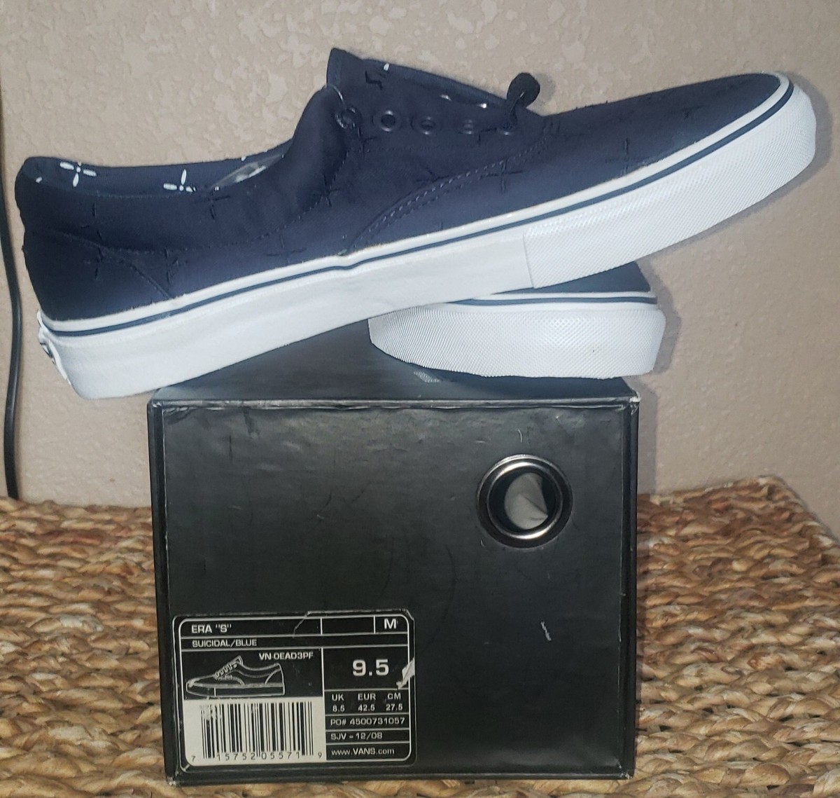 Vans x Suicidal Tendencies x Syndicate Navy Mens Size 9.5 Vans x Suicidal Tendencies x Syndicate Navy Mens Size 9.5