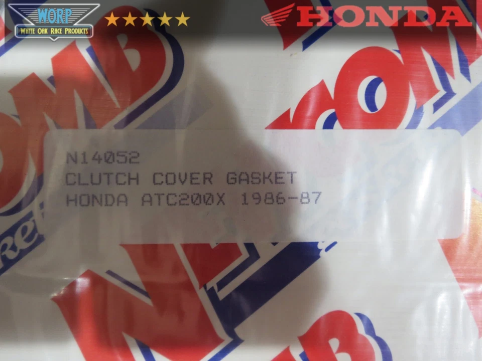 NUEVO PEINADO 1986-1987 HONDA ATC200X CUBIERTA EMBRAGUE JUNTA LATERAL DERECHA N14052 Foto 2 de 3