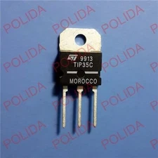 10PCS Transistor ST/MOTOROLA/ON TO-218(SOT-93) TIP35C