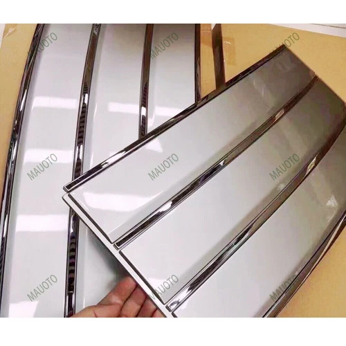 Cubierta moldeada de ventilación lateral de la puerta apta para Range Rover L405 2013-22 plateada - Imagen 12 de 12