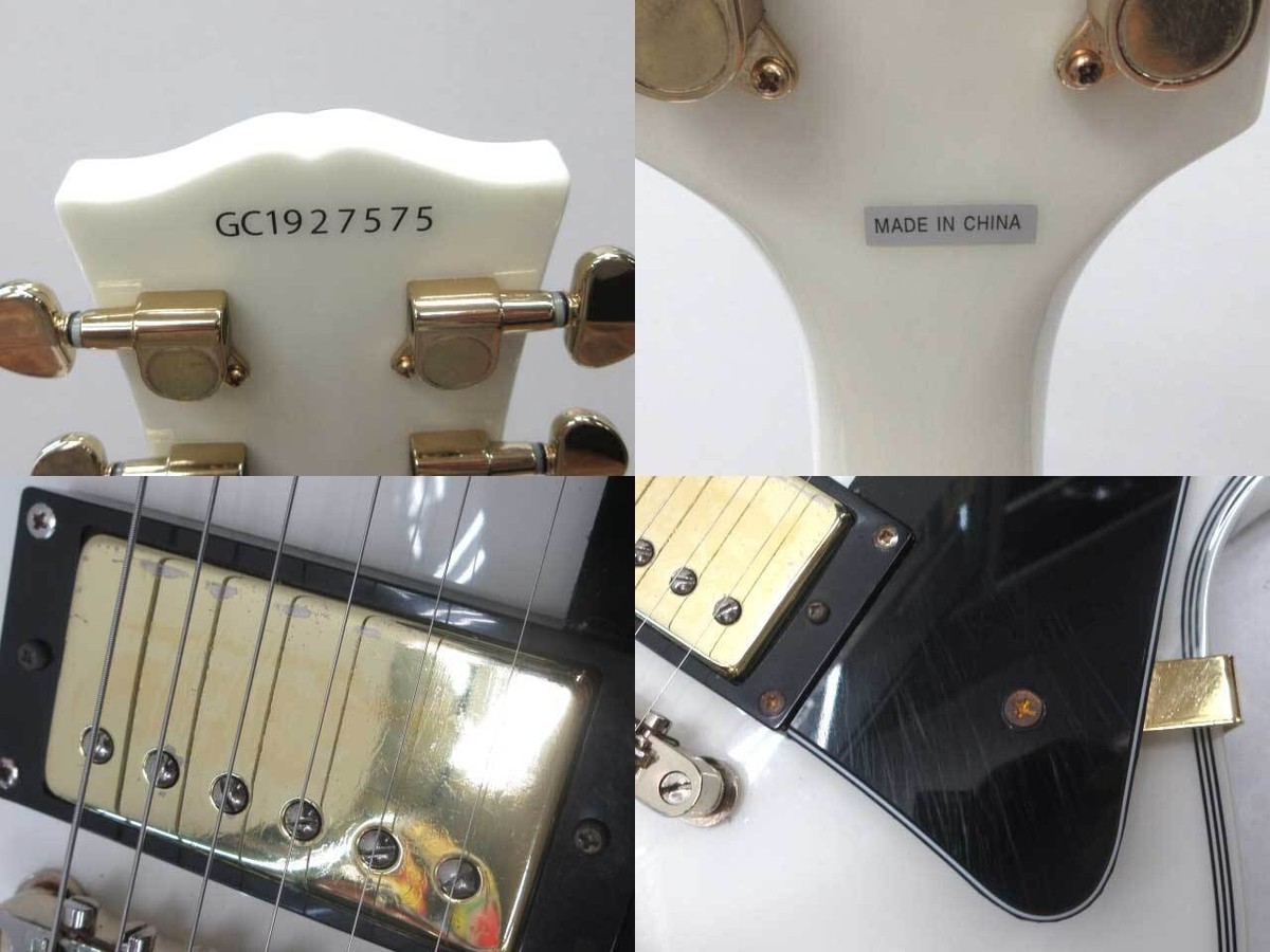 GrassRoots G-LP-60C Electric Guitar Les Paul type White From
