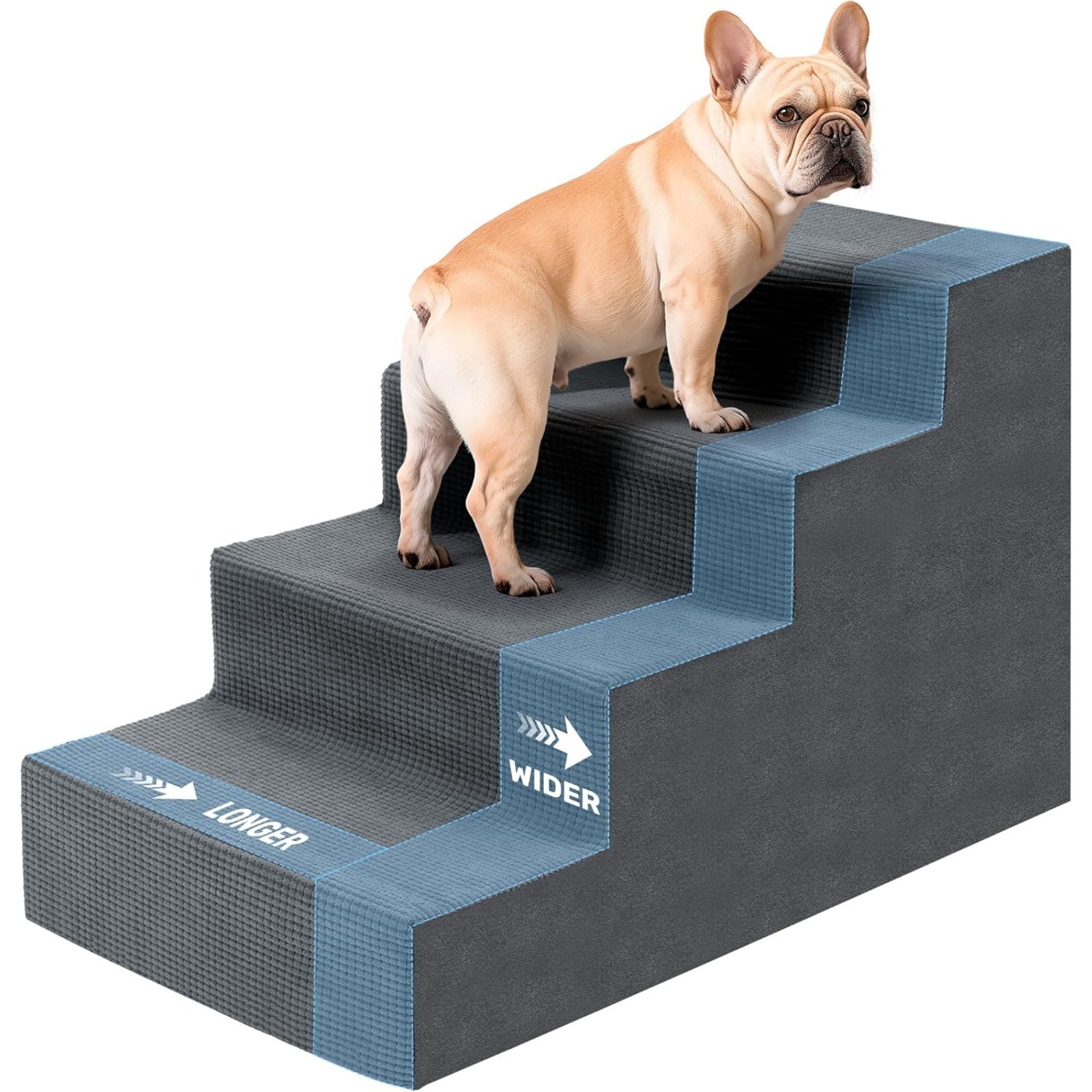 Non-Slip Dog Steps for High Bed Extra Wide 23