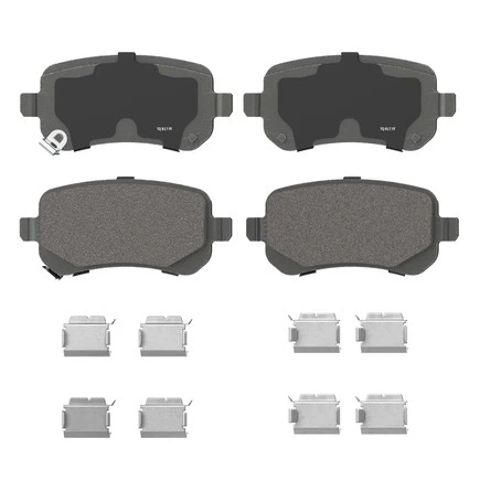 Juego de pastillas de freno de disco de cerámica Wagner QC1326 Wagner Brake Thermo Silent Qc1326 Foto 3 de 4