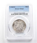 1945-S Walking Liberty Half Dollar MS65 PCGS *2788