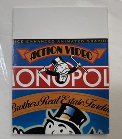 NES Monopoly (1991) Complete In Box w/manual Sleeve & Foam Protector