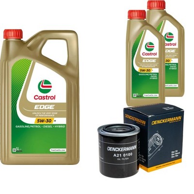 Inspektionspaket Castrol EDGE 5W-30 M Engine 7L für Hyundai i30 1.4 1.6 KIA