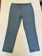 PUMA Dealer Elevated Style Golf Pants Blue Straight Fit Men's 36x32 Stretch