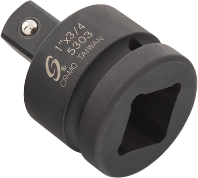 #ad 5303 1 Inch Drive 1quot; Female X 3 4quot; Male Impact Adapter Cr Mo Steel Ball Dete $61.98