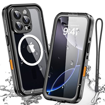 MagSafe Waterproof Case For iPhone 16 /16PULS Shockproof Heavy Duty Cover