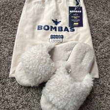NEW Bombas Women's Sunday Slipper Size 7.5-8 Slide Cream In Bag Free Ship USA