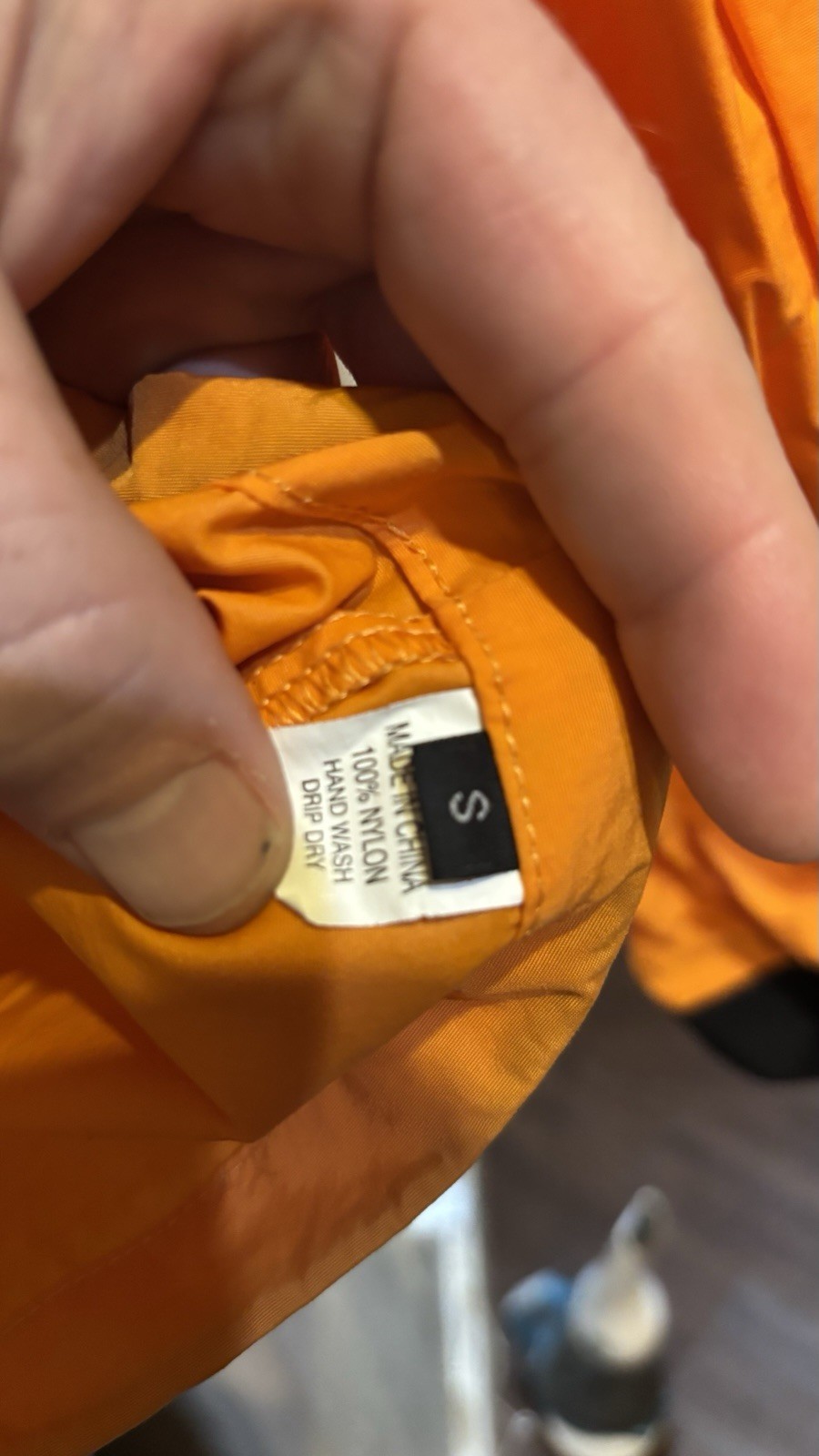 Stohlquist Pullover Spray Jacket Orange Men’s Sma… - image 3