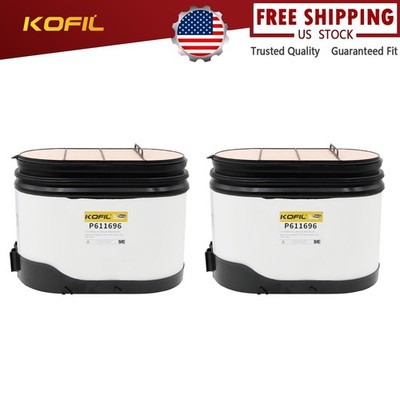 2X P616056 AirFilter For Kenworth T660 T680 T800 Replace P611696 AF27688 LAF6116