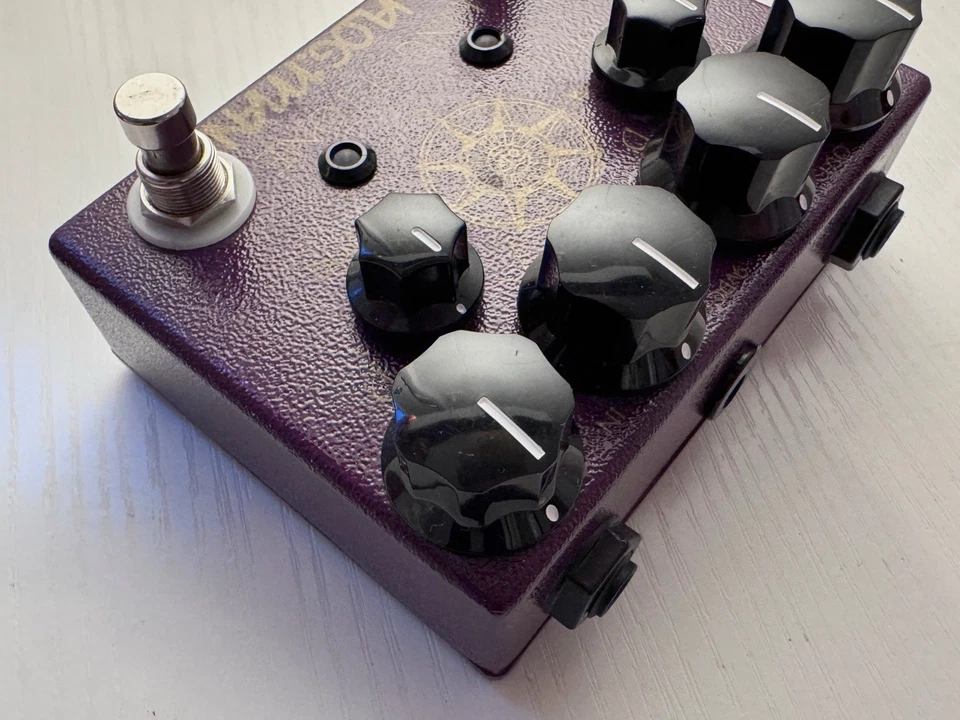 Analogman King of Tone V4 High Gain Red Side Overdrive Guitar Pedal - Image 4 of 4