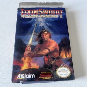 spada di ferro maghi e guerrieri 2 NE) include tutti gli inserti e manuale nes