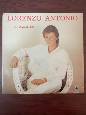 Lorenzo Antonio El Amigo Es Vinyl LP Record [Latin Pop, Ballad] 1987