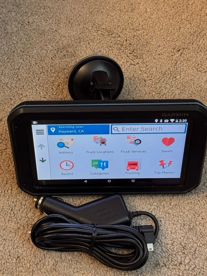 GARMIN TRUCK 7" LM GPS DASH CAM RECORDER ONBOARD MAPS UPDATED TO LATEST 2026 - Image 3 of 4