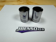 Snap-on Tools New 2pc 38 Drive Sae 6pt Semi-deep Add-on Sockets Fss301 Fss321