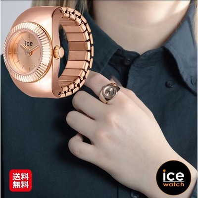 ICE WATCH CHOUCHOU Ring Watch Rose Gold Pink Gold ICE-025519 Women