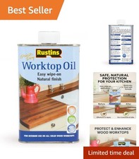 UV Resistant Worktop Oil - 500ml for Kitchen Surfaces, Easy Clean & Maintain