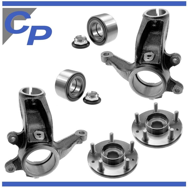 2 Achsschenkel Vorne FüR Ford Mondeo MK3 Turnier BWY U 2 Radlager U 2 Radnabe-image