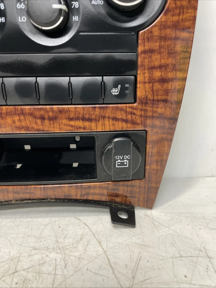 Jeep Commander 2009 unidad de control climático calefacción aire acondicionado climatización con bisel de ajuste Foto 4 de 4
