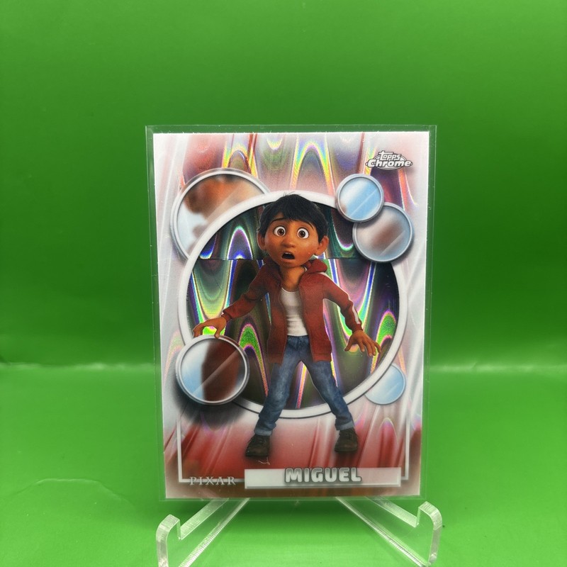 2026 Topps Chrome Disney #122 Miguel Raywave Refractor