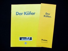 VW Beetle Beetle Fusca 16S. + Price list A4 8/1981 German brochure brochure 783