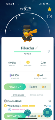 Pokémon Go shiny Tropius -Trade 20k/1M stardust Fast Delivery