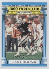 1987 Topps 1000 Yard Club Todd Christensen #13 0ol8