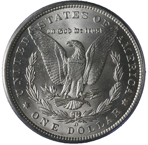 1900-O Morgan Silver Dollar PCGS MS64 Blast White Nice Strike STOCK - Image 2 of 3