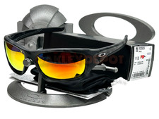       OAKLEY VALVE 09236 MATTE BLACK CAMO/RUBY IRIDIUM POLARIZED SUNGLASSES 157 