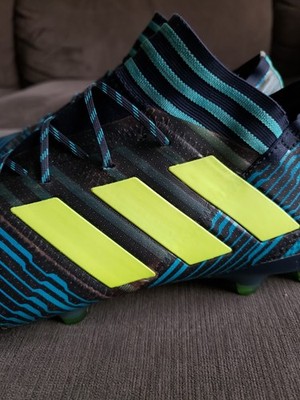 Size 12 - Adidas Nemeziz 17.1 Fg Soccer Cleats Ocean Storm Pack