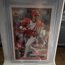 Topps 2024 Throwback #TBT Elly De La Cruz T91-22 Cincinnati Reds