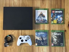 Xbox One X 1TB Console White Series Controller 4x Games gaming bundle Fast Post✅