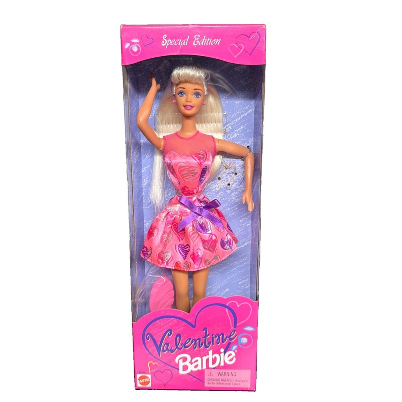 1997 Valentine Barbie #17649 Special Edition New In Box