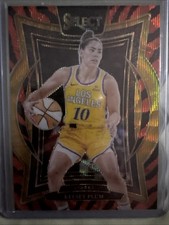 SSP! TIGER PRIZM! Panini Select WNBA 25 Kelsey Plum LA Sparks Concourse #31 